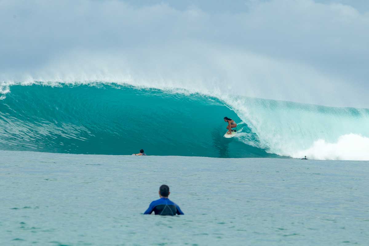 Surfing in the Mentawais