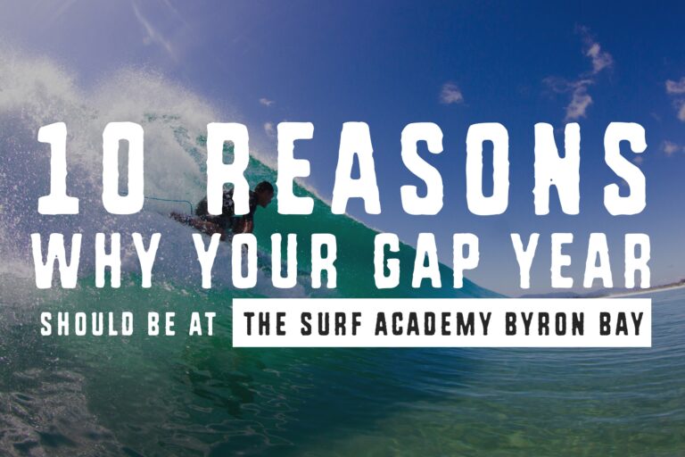 10 reasons why your gap year should be at the Surf Academy Byron Bay